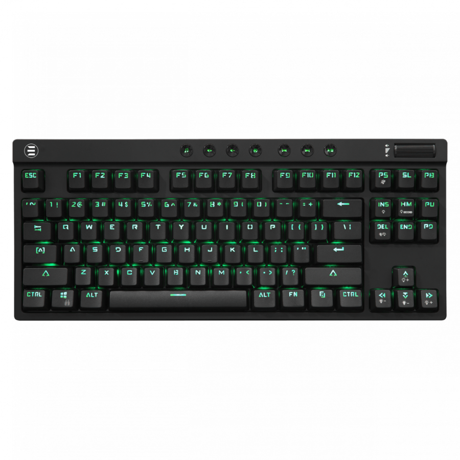 Tastatura Gaming cu Fir KODACHI USB 2.0 Layout US Red Switch Negru