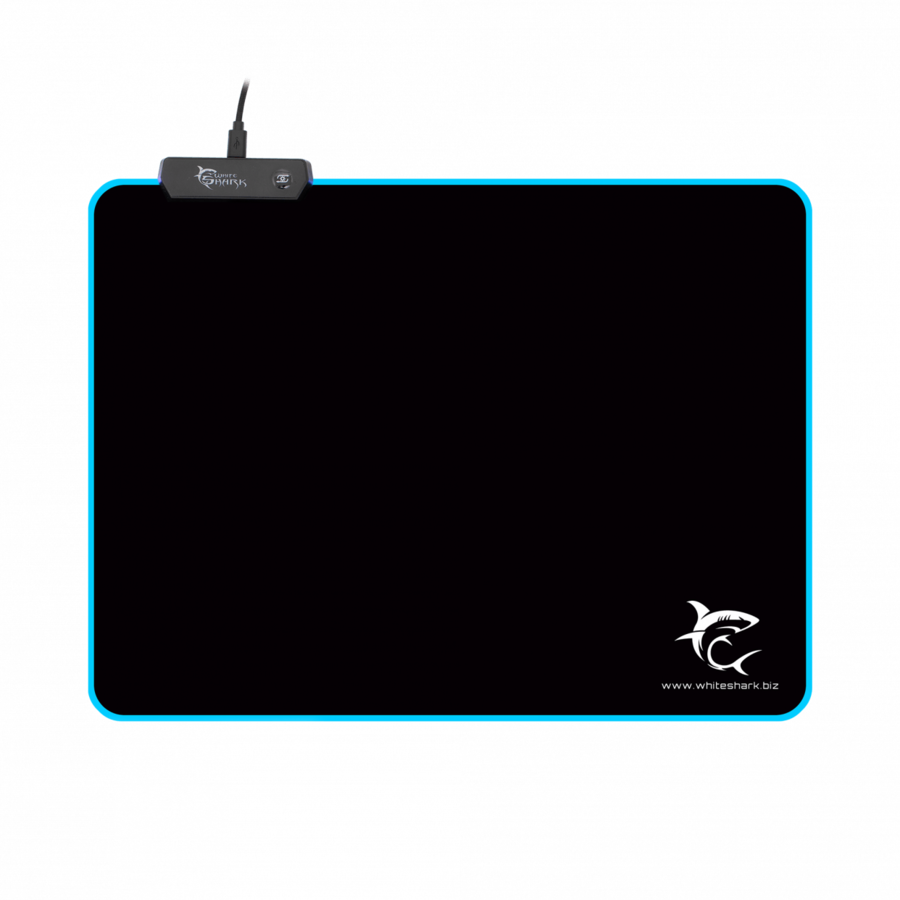 Mousepad Gaming LUMINOUS L  350x250MM Iluminare LED 7 Culori Negru