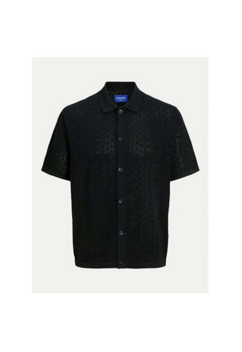 Camasa barbati -  304778254 - Poliester reciclat/Bumbac - Negru - Negru