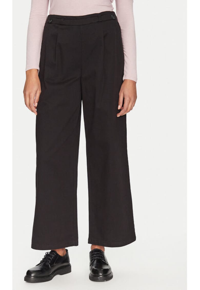 Pantaloni dama -  304784675 - Bumbac - Negru