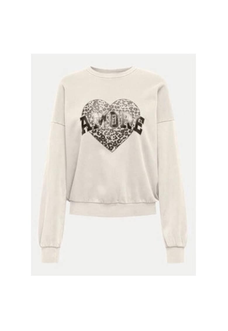 Bluza dama -  304784989 - Bumbac/Poliester reciclat - Bej - Bej