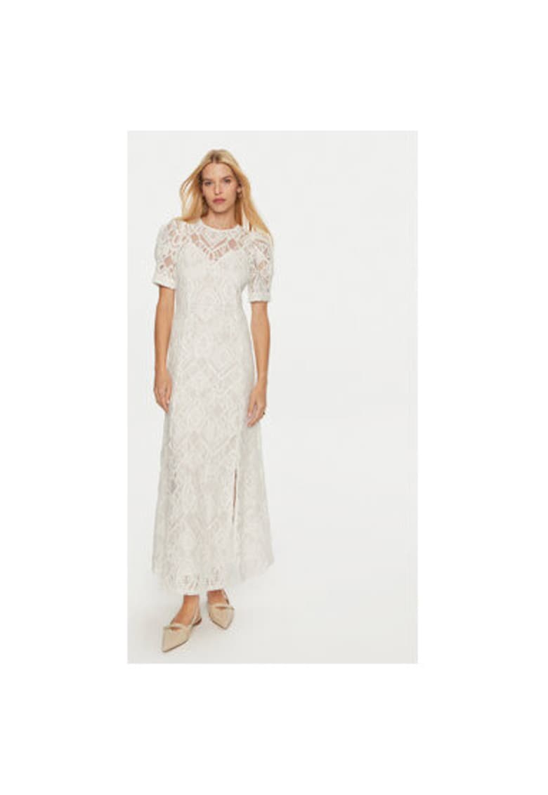 Rochie dama -  304732348 - Poliester/Nylon - Bej - Bej