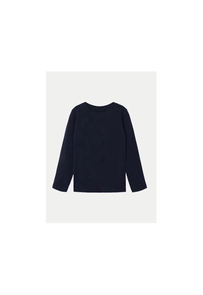 Bluza fete -  304718601 - Bumbac organic - Albastru - Albastru
