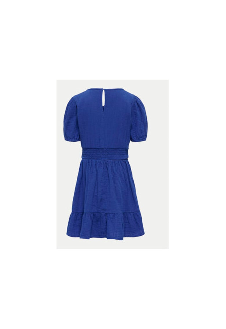 Rochie fete -  304705205 - Bumbac organic - Albastru - Albastru