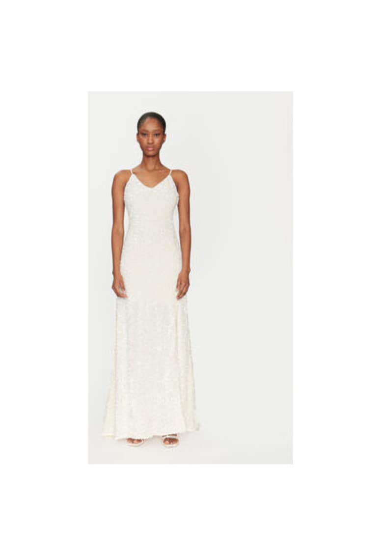 Rochie dama -  304950650 - Poliester - Alb - Alb