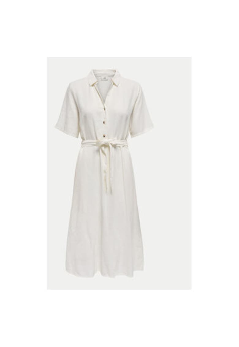 Rochie dama -  304913266 - Viscoza/In - Alb - Alb