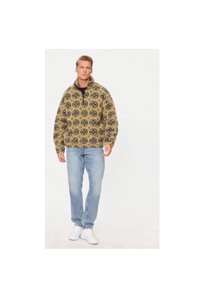 Bluza barbati -  304957345 - Poliester - Maro - Maro