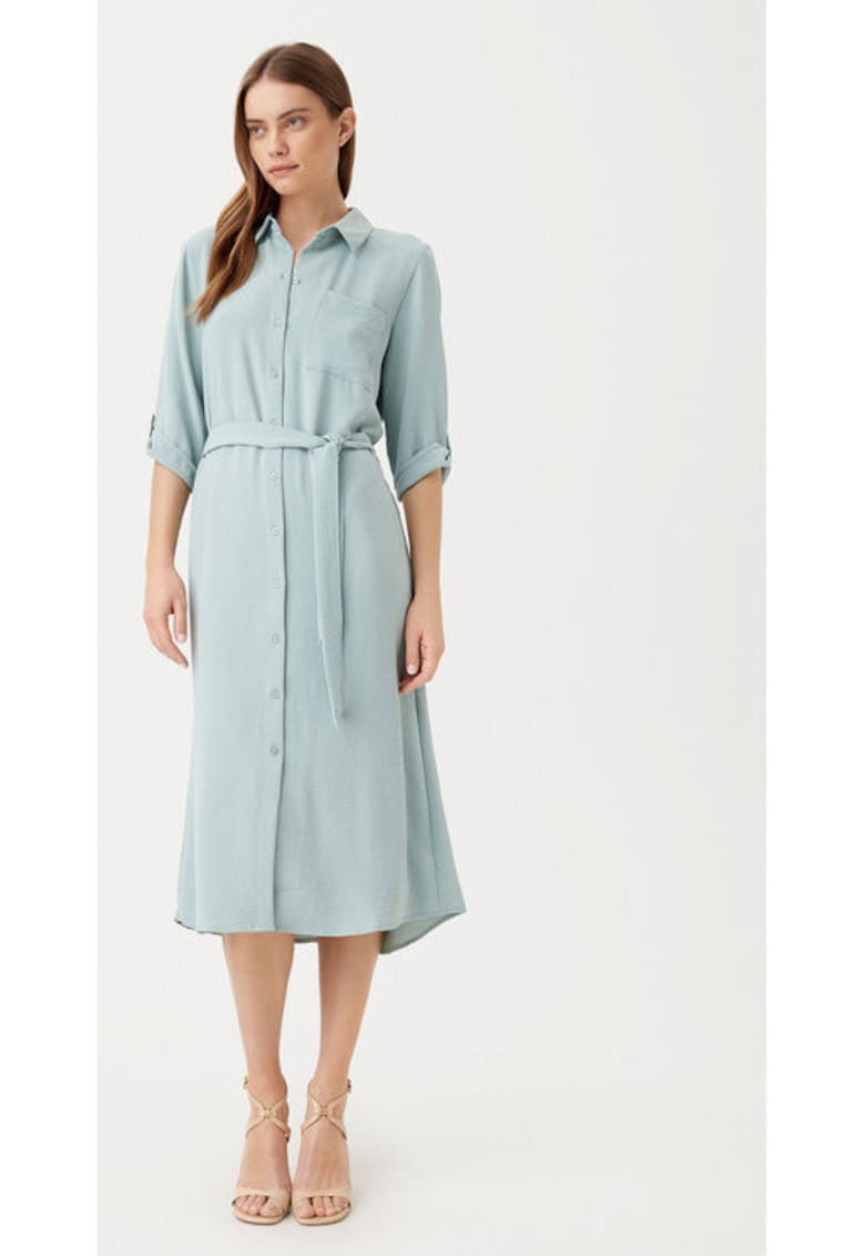Rochie dama -  304807046 - Poliester reciclat/Poliester - Albastru - Albastru