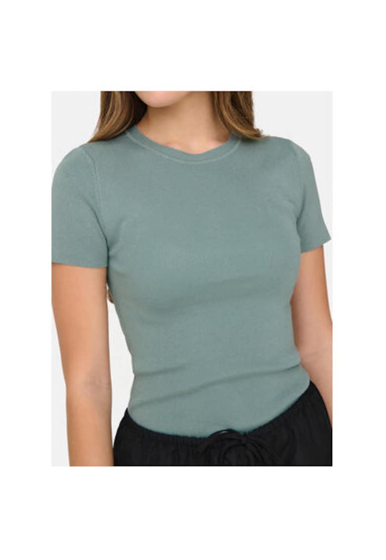 Tricou dama -  304806896 - Viscoza/Nylon - Albastru - Albastru