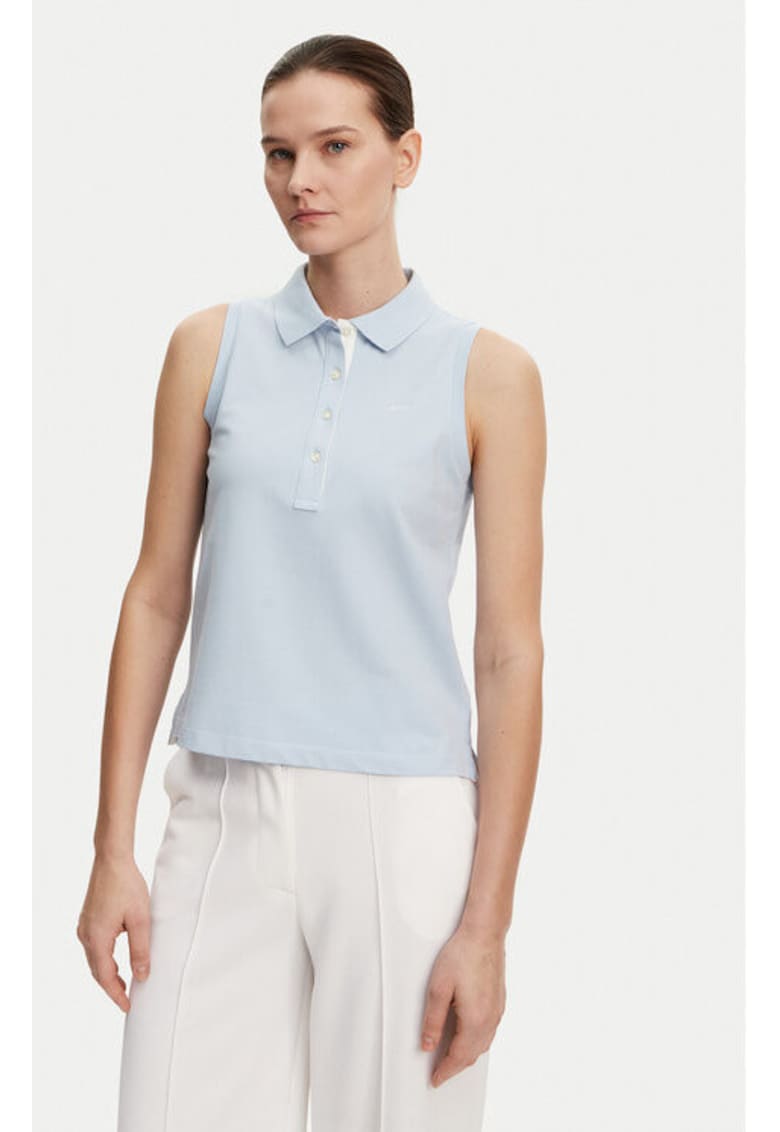 Tricou dama -  305367099 - Bumbac - Albastru - Albastru