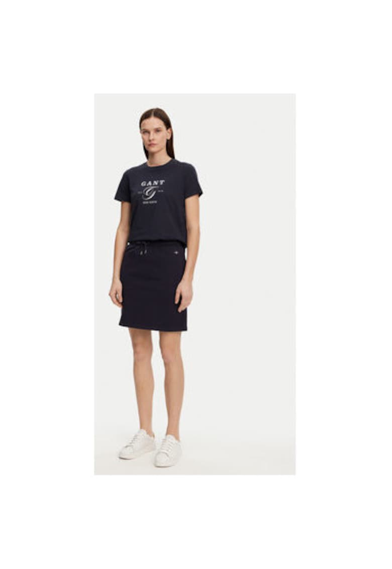 Tricou dama -  305367075 - Bumbac - Albastru - Albastru