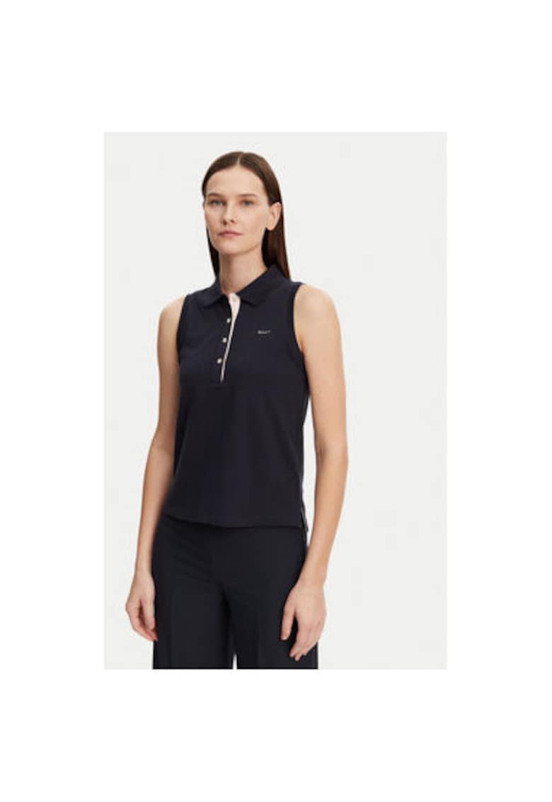 Tricou dama -  305367044 - Bumbac - Albastru - Albastru