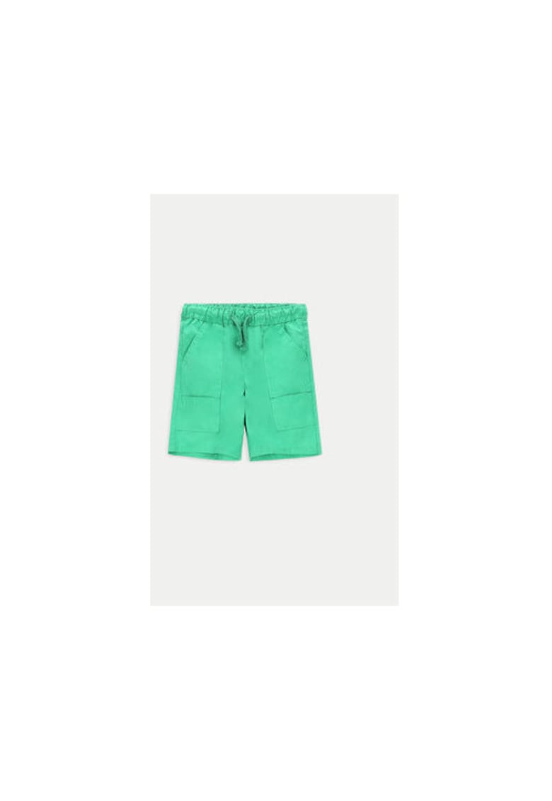 Pantaloni scurti baieti -  304049316 - Bumbac - 122 CM - Verde