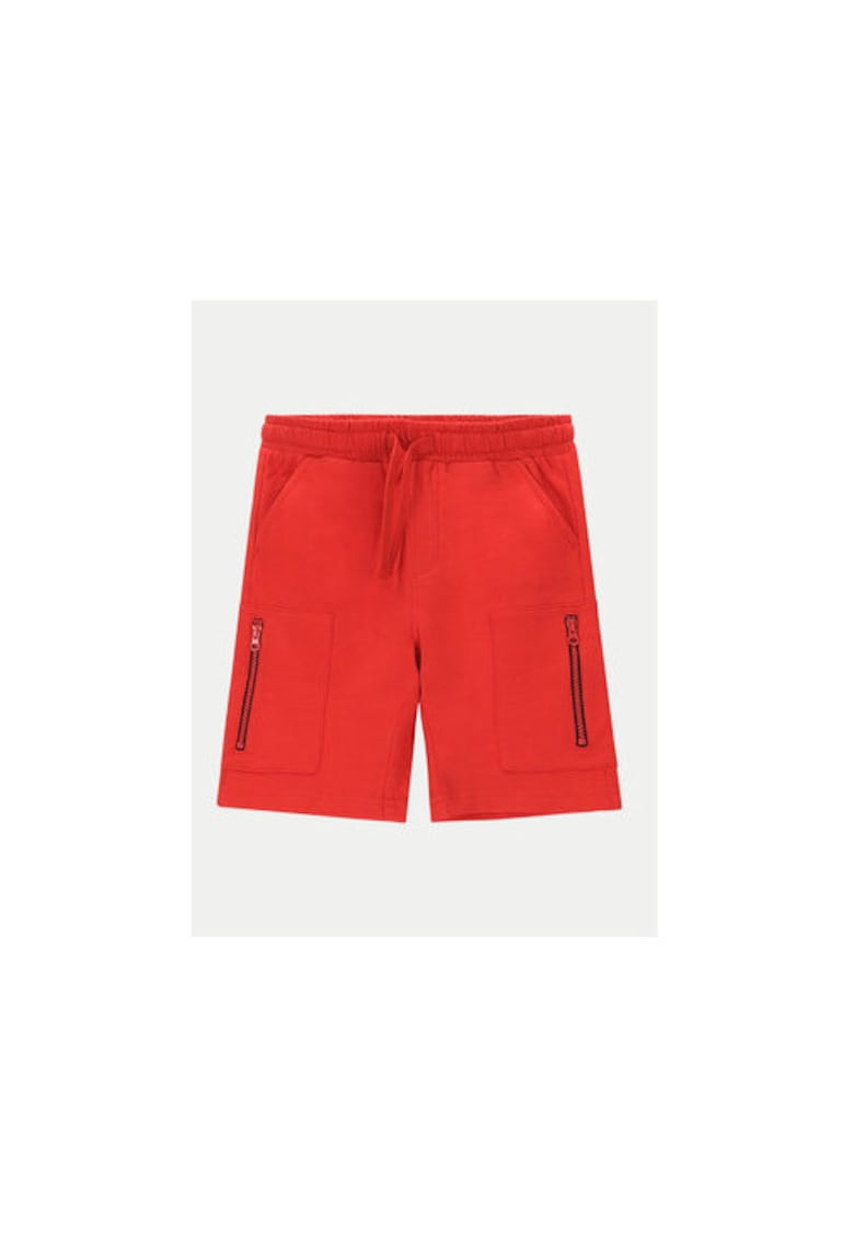 Pantaloni scurti baieti -  304049323 - Bumbac - Negru - Negru