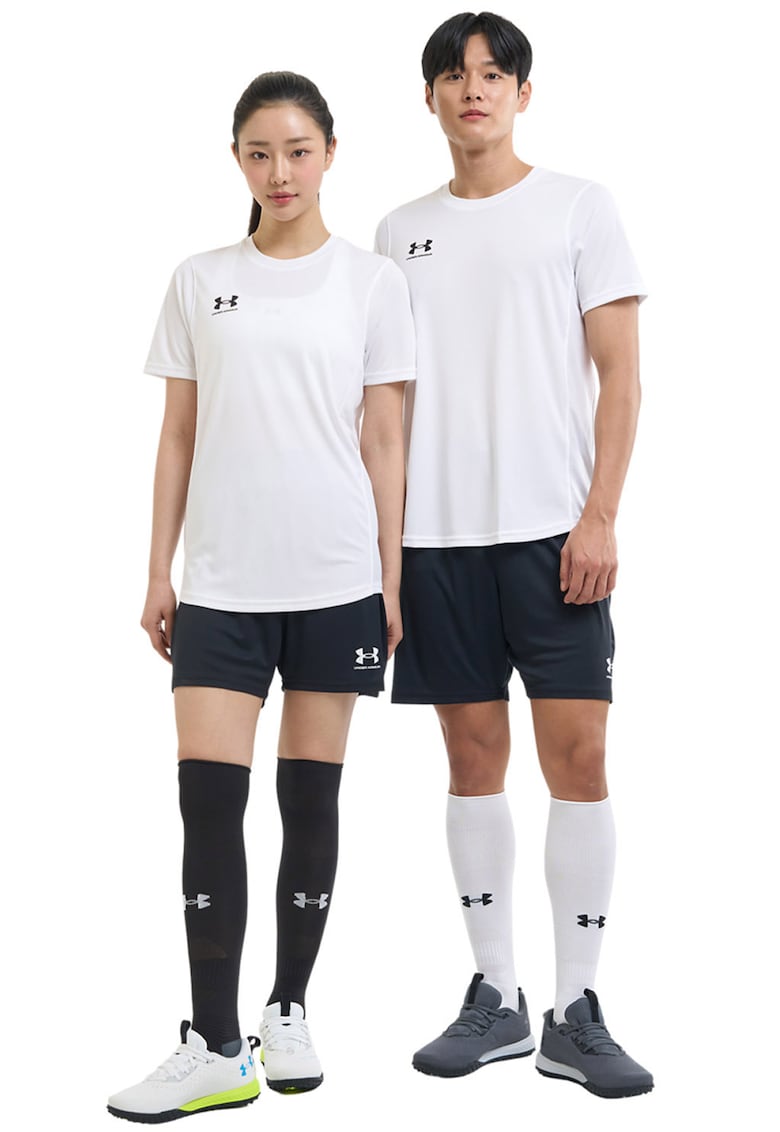 Pantaloni scurti pentru fotbal Challenger - Negru