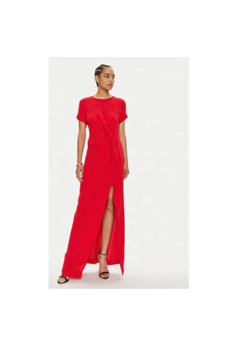 Rochie dama -  304479359 - Viscoza - Negru - Negru