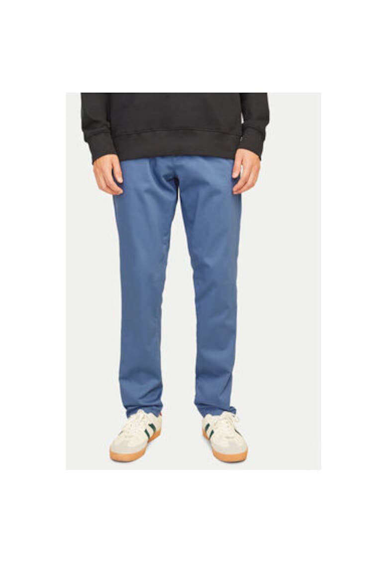 Pantaloni barbati -  304376085 - Bumbac/Bumbac - Albastru - Albastru