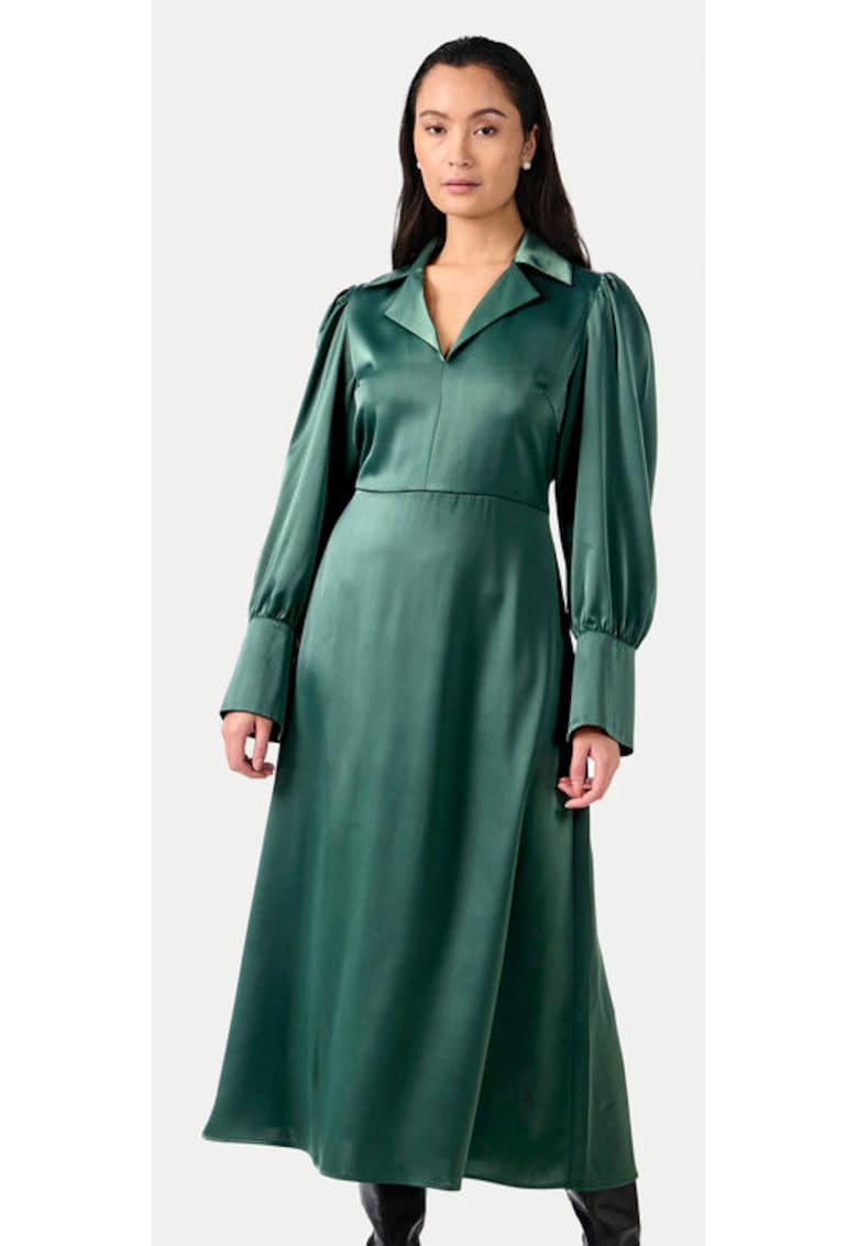 Rochie dama -  304518348 - Poliester reciclat/Poliester - Verde - Verde