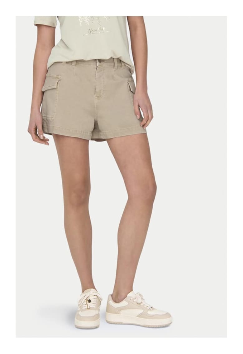 Pantaloni dama -  55727 - Bumbac - Bej