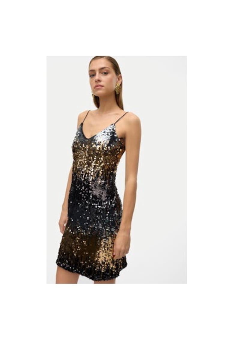 Rochie dama -  304520174 - Poliester - Negru - Negru
