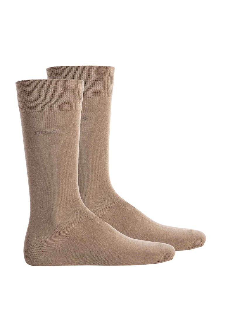 Set de sosete lungi 25955 - 2 perechi - Bej