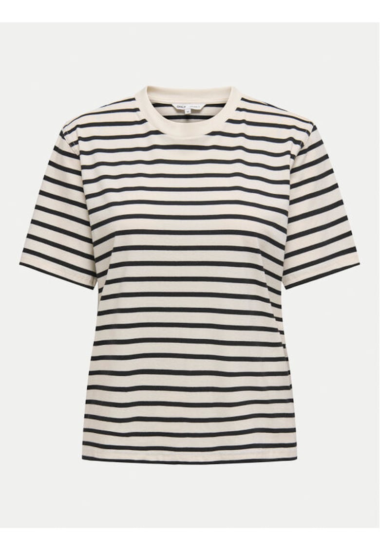 Tricou dama -  304791024 - Bumbac - Bej - Bej