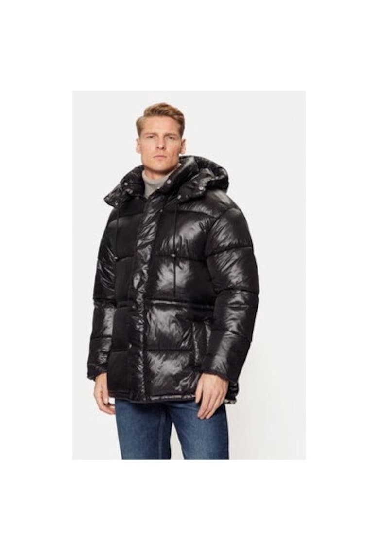 Geaca barbati -  304368943 - Poliester - Negru - Negru