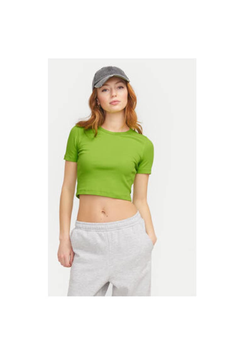 Tricou dama -  304702976 - Bumbac - Verde - Verde