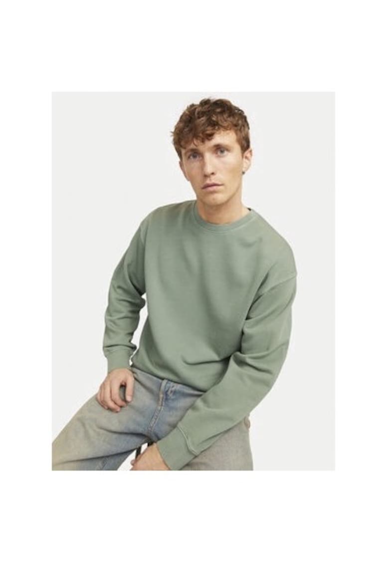 Bluza barbati -  304783043 - Bumbac - Verde - Verde