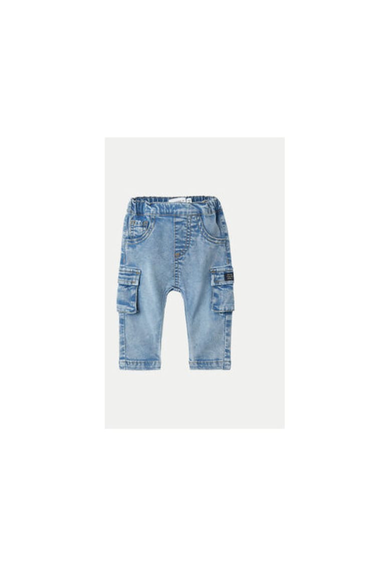Pantaloni baieti -  304718465 - Lyocell/Poliester reciclat - Albastru - Albastru