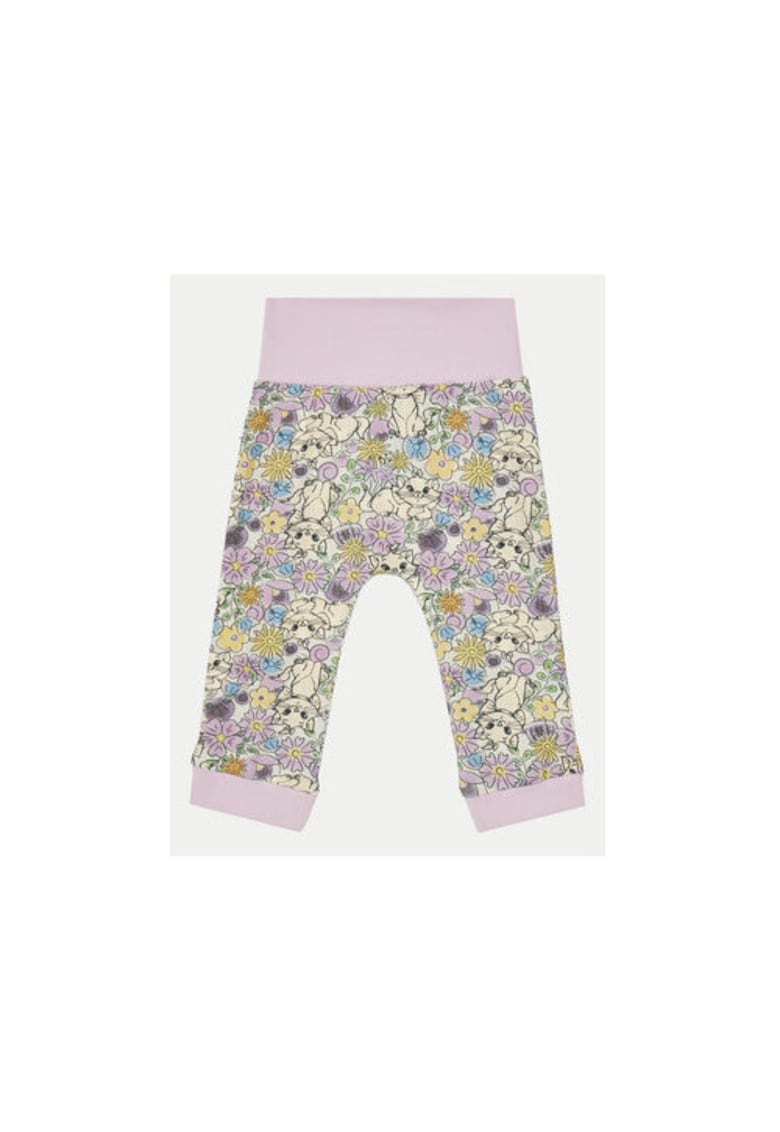 Pantaloni fete -  304719059 - Bumbac - Multicolor - Multicolor