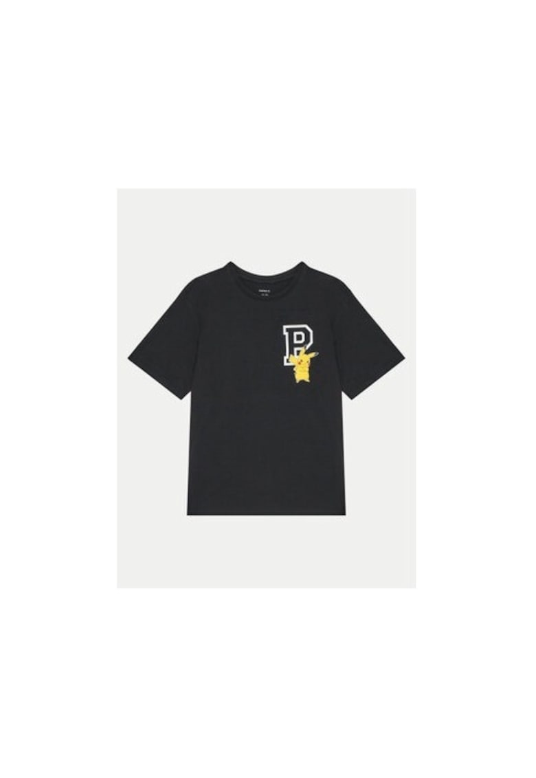 Tricou copii -  304718557 - Bumbac - Negru - Negru