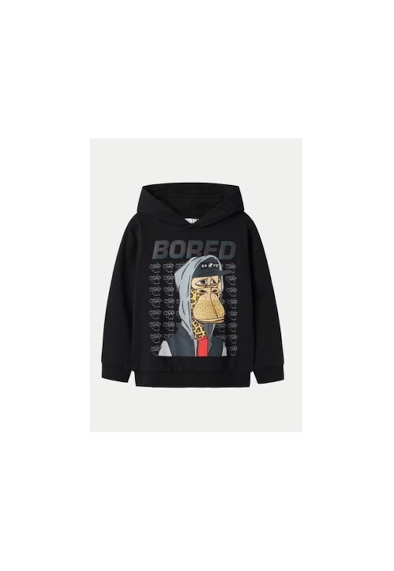 Bluza baieti -  304719264 - Bumbac - Negru - Negru