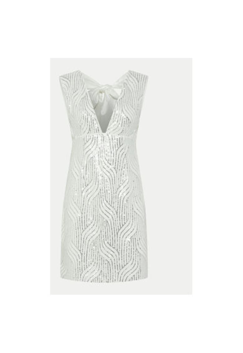 Rochie dama -  304950698 - Poliester - Argintiu - Argintiu