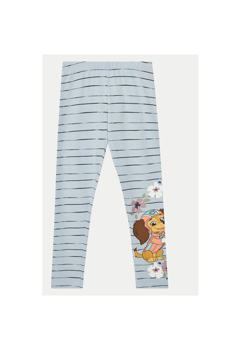 Pantaloni fete -  304719080 - Bumbac - Albastru - Albastru