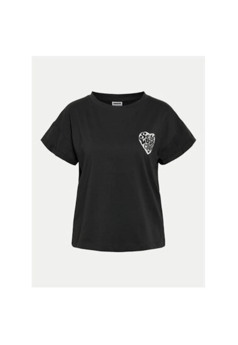 Tricou dama -  304807916 - Bumbac - Negru - Negru