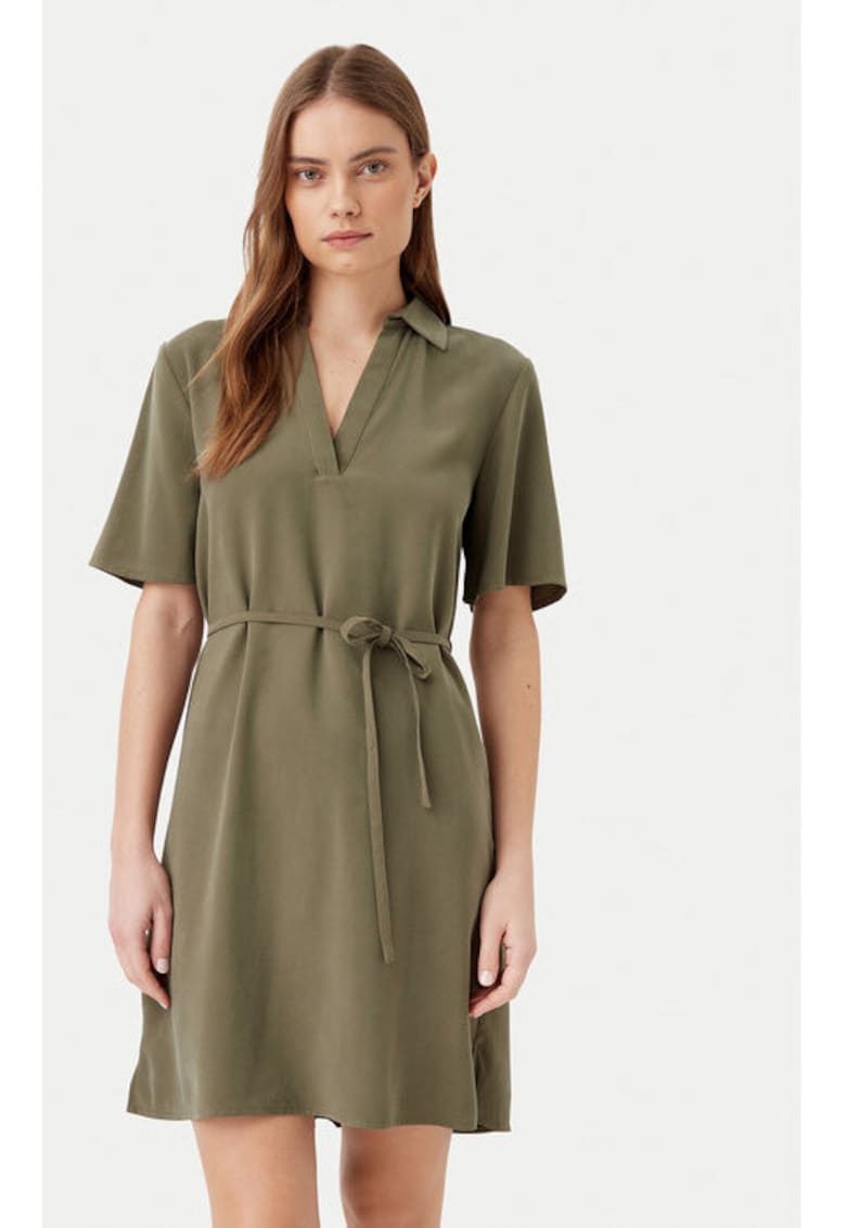 Rochie dama -  304807022 - Viscoza - Verde - Verde