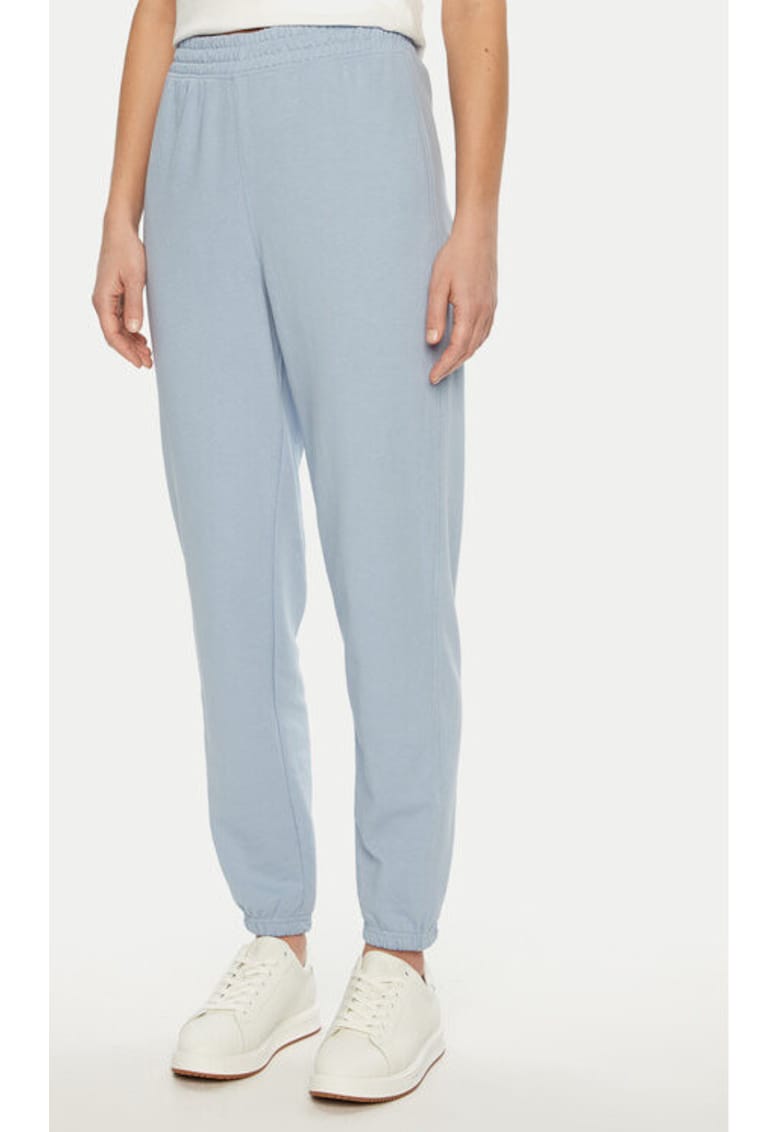 Pantaloni dama -  304784040 - Bumbac/Poliester - Albastru - Albastru