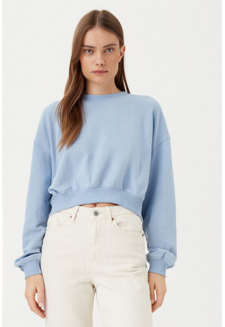 Bluza dama -  304785085 - Bumbac/Poliester - Albastru - Albastru