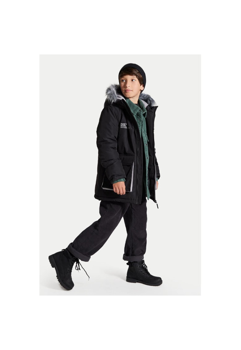 Geaca baieti -  304487132 - Poliester - Negru - Negru