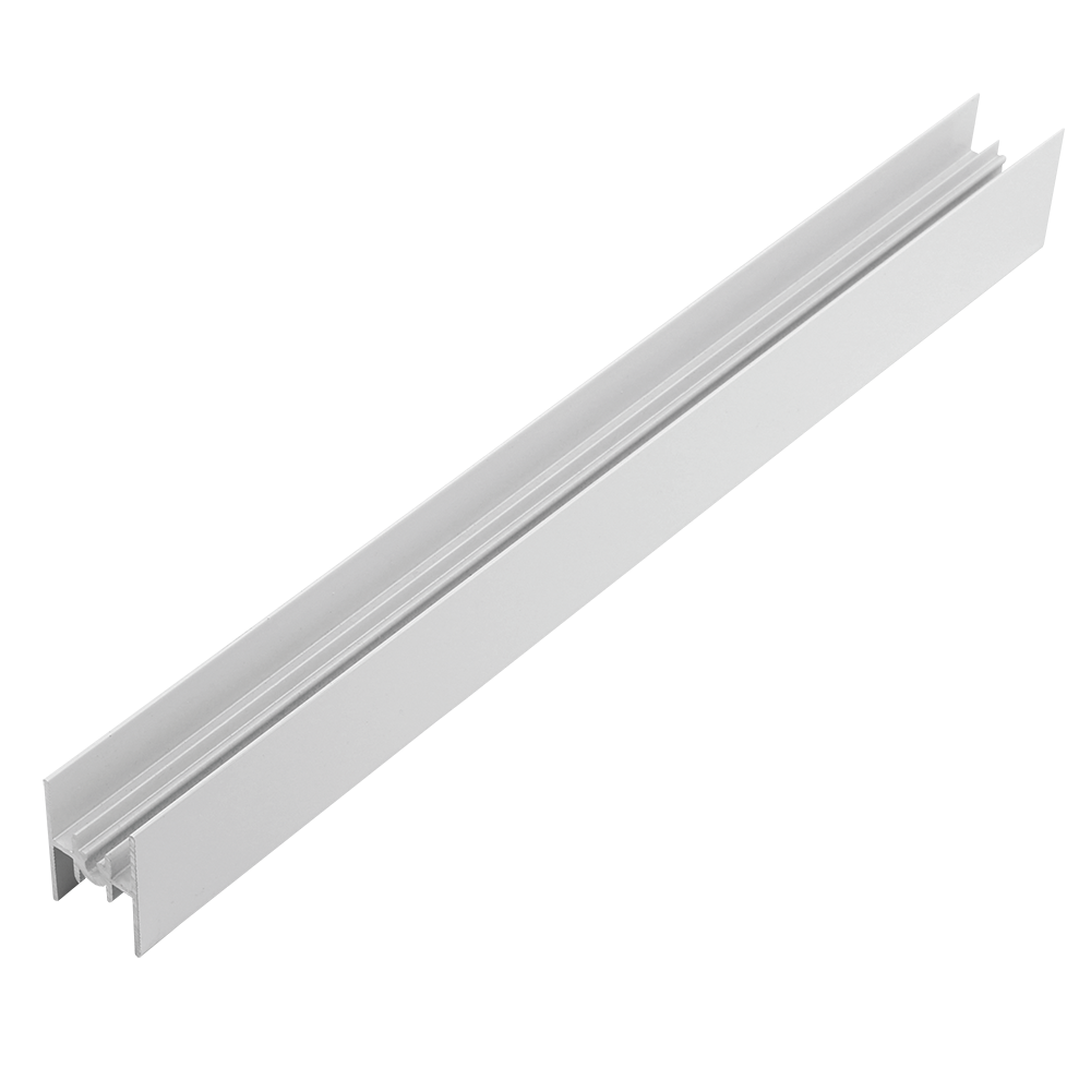 Profilul de legatura H geam - pal Multiomega/Rama, aluminiu, alb, 4 m