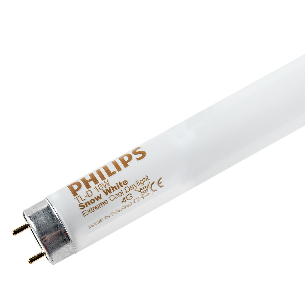 Tub Fluorescent TL-D Snow White Philips 18W