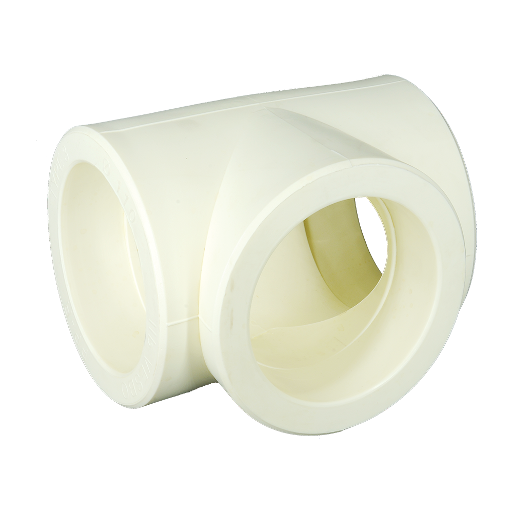 Teu PPR 110 mm Vesbo, filet interior, alb