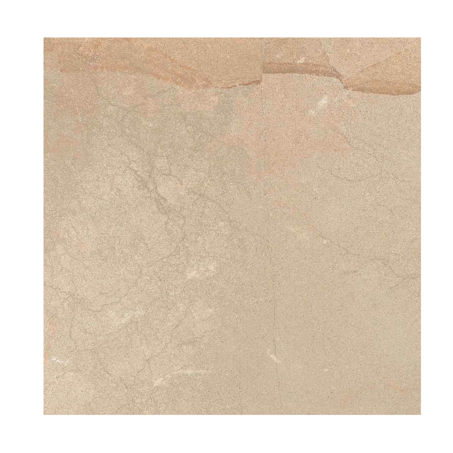 Gresie interior bej Salvador Beige, glazurata, finisaj mat, patrata, grosime 8 mm, 61 x 61 cm