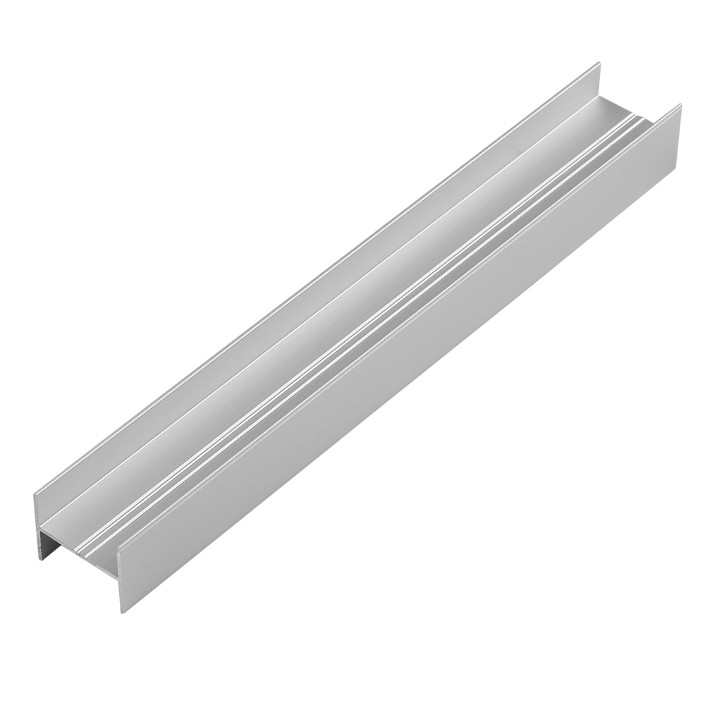 Profil intermediar aluminiu pal - pal, 1 m