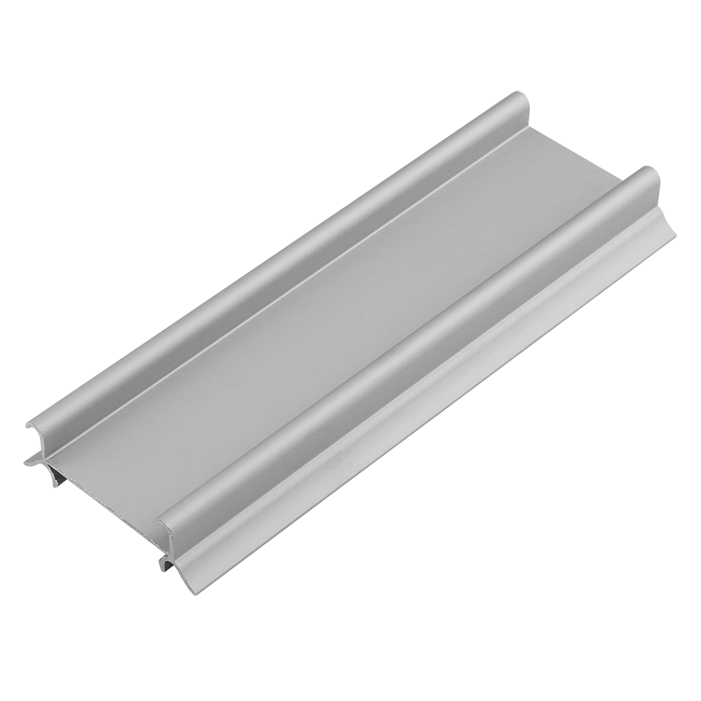 Profil aluminiu rulare inferior, Omega/Multiomega Eco, aluminiu natural, 3 m