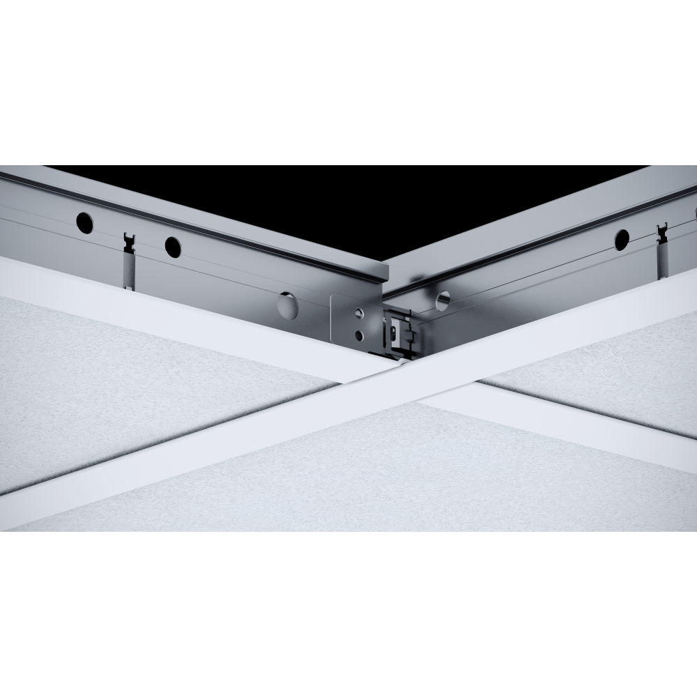 Profil principal Knauf Ventatec, otel, 24 x 38 mm, 3.6 m