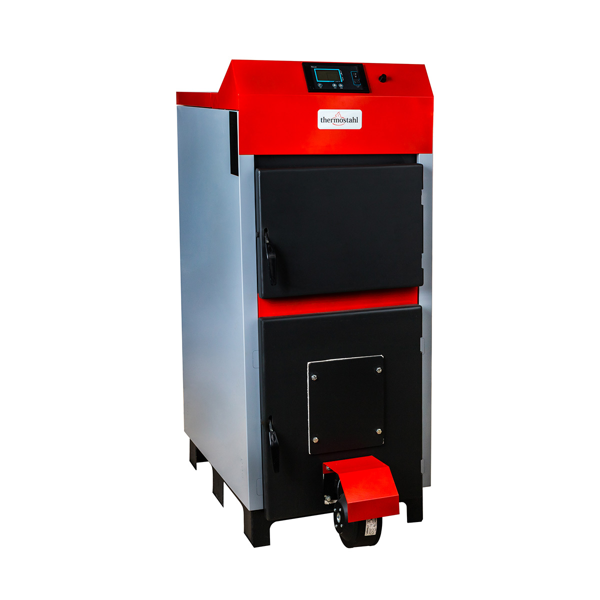 Cazan termic pe combustibil solid Thermostahl Ecowood Plus 60, 190 l, 139.5 x 66 x 128.5 cm, 60kW