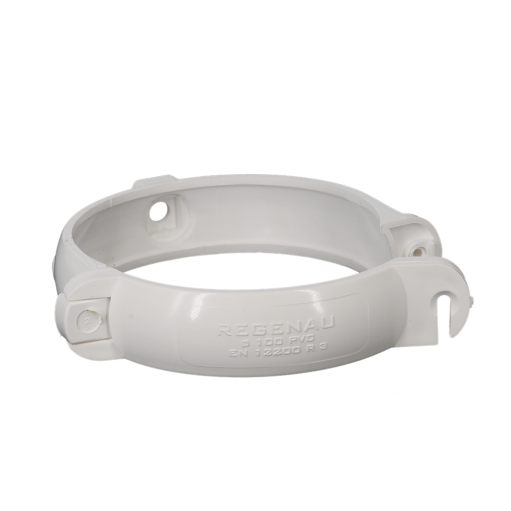 Bratara burlan PVC, Regenau, 100 mm, alb