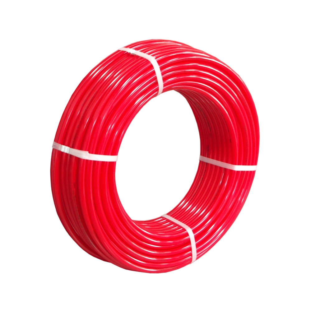 Teava Pex PE-Xb, rosu, 16 x 2 mm, cu bariera oxigen, colac 500m